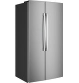 GE 24.2 Cu. Ft. Counter-Depth Side-By-Side Refrigerator with Internal Dispenser and In-Door Icemaker GKS24NYYFS