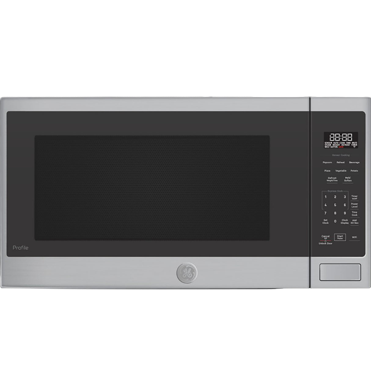 GE Profile™ 2.2 Cu. Ft. Built-In Sensor Microwave Oven PCWK22U1WSS