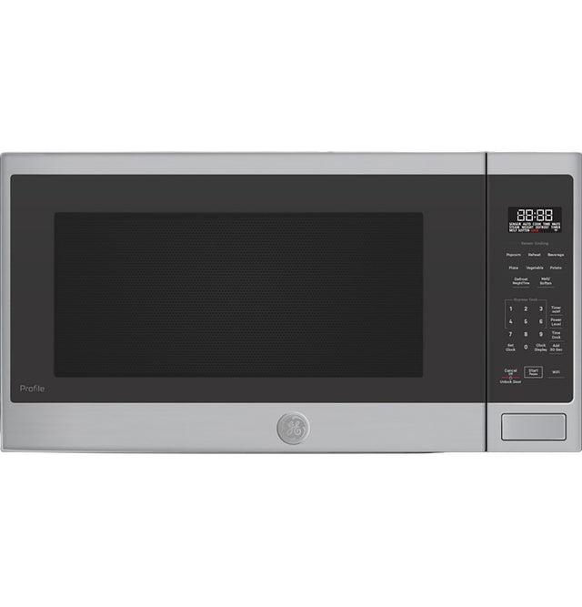 GE Profile™ 2.2 Cu. Ft. Built-In Sensor Microwave Oven PCWK22U1WSS