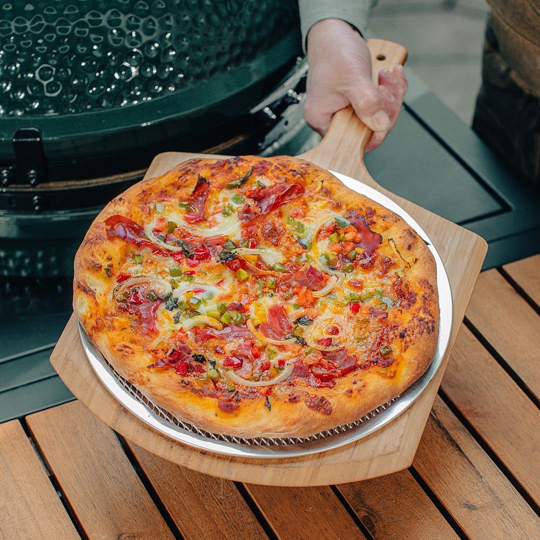 Big Green Egg Pizza Peel and Screen BGE-128010