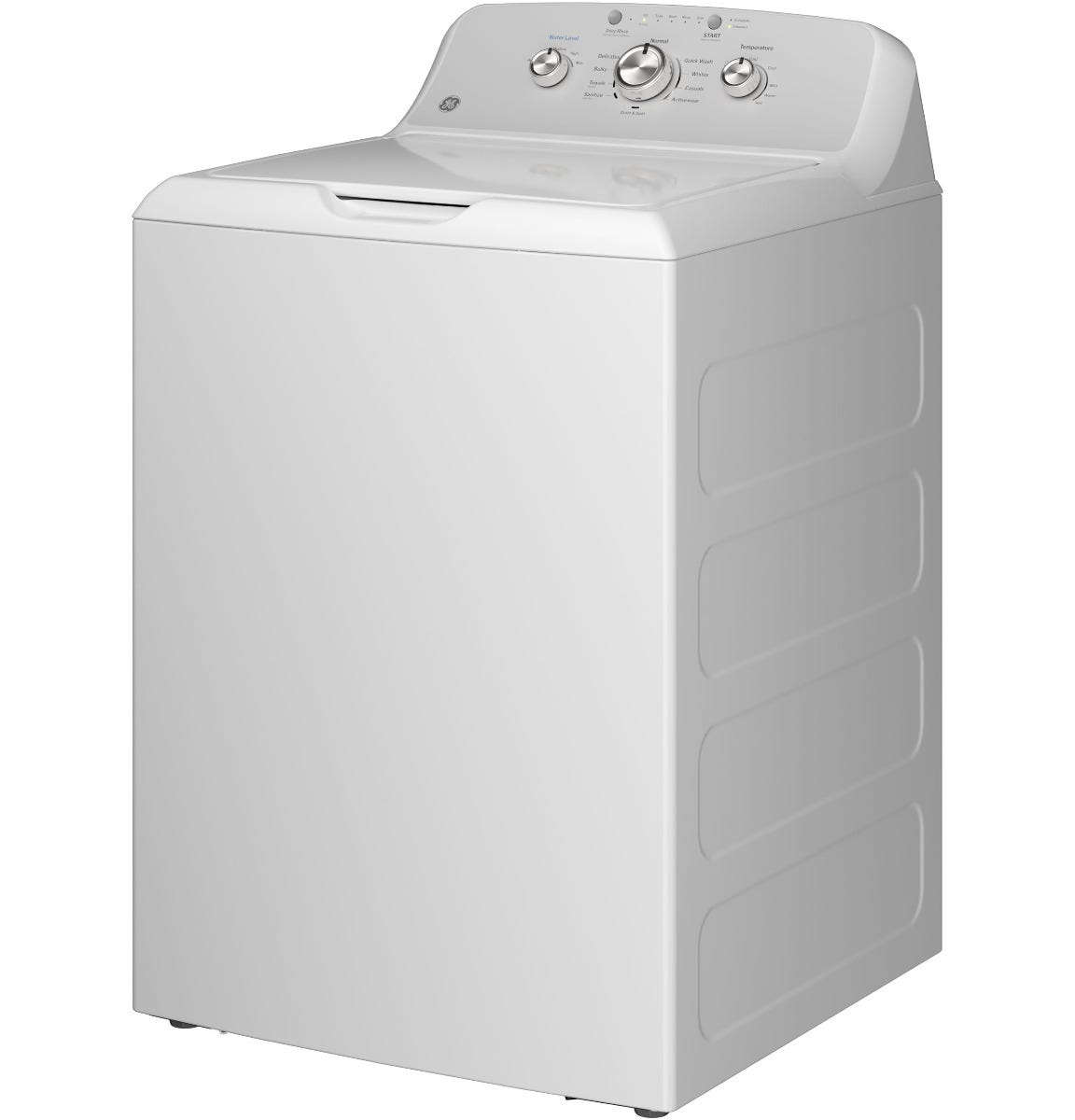 GE 4.3 cu. ft. Capacity Washer with Stainless Steel Basket, Cold Plus and Water Level Control GTW385ASWWS