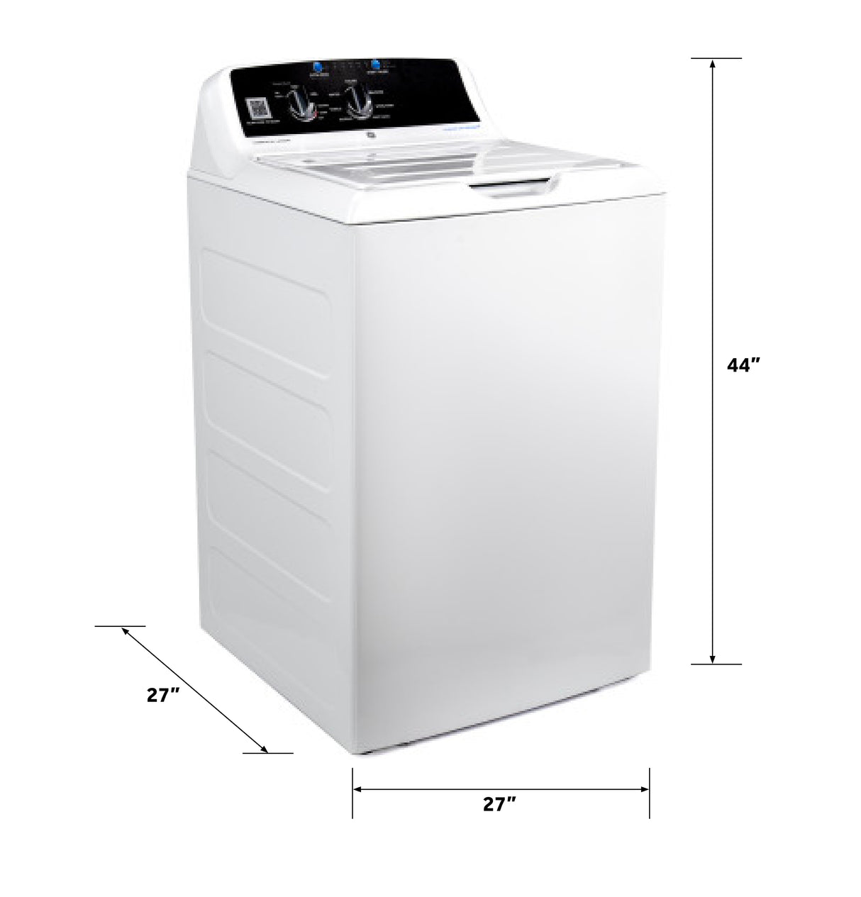 GE® 4.2 cu. ft. Capacity Commercial Washer with Stainless Steel Basket, Built-In App Payment System SITE WIFI REQUIRED VTW525ASRWB