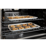 GE 30" Smart Built-In Self-Clean Convection Double Wall Oven with No Preheat Air Fry JTD5000SVSS