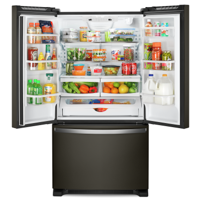 Whirlpool 33-inch Wide French Door Refrigerator - 22 cu. ft WRFF5333PV