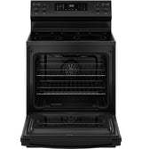 GE® 30" Free-Standing Electric Convection Range with No Preheat Air Fry GRF600AVBB