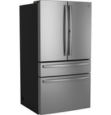 GE Profile™ Series ENERGY STAR® 23.2 Cu. Ft. Smart Counter-Depth Fingerprint Resistant 4-Door French-Door Refrigerator With Dual-Dispense AutoFill Pitcher PJE23BYWFS