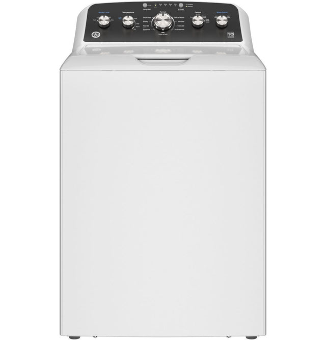 GE 4.6 cu. ft. Capacity Washer with Stainless Steel Basket,Cold Plus and Wash Boost GTW480ASWWB