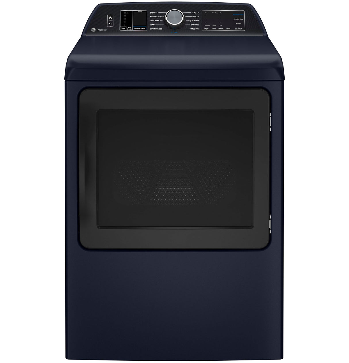 GE Profile™ ENERGY STAR® 7.3 cu. ft. Capacity Smart Electric Dryer with Steam and Washer Link PTD80EBPTRS
