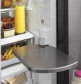 GE Profile Series 22.2 Cu. Ft. Counter-Depth French-Door Refrigerator with Door In Door and Hands-Free AutoFill PYD22KYNFS