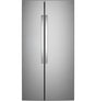 GE 24.2 Cu. Ft. Counter-Depth Side-By-Side Refrigerator with Internal Dispenser and In-Door Icemaker GKS24NYYFS