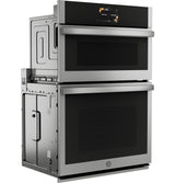 GE Profile™ 30 in. Combination Double Wall Oven with Convection, Air Fry, Steam, Sous Vide, and Advantium® Technology PT9900SWSS