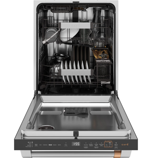 Café™ Smart Stainless Steel Interior Dishwasher with Sanitize and Ultra Wash & Dual Convection Ultra Dry CDT858P2VS1