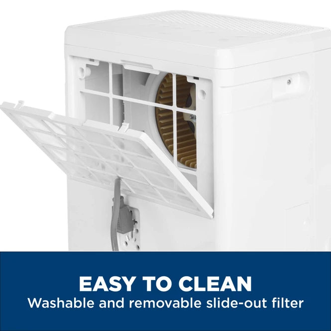GE® 22 Pint Portable Dehumidifier with Smart Dry for Damp Spaces ADHL22LA