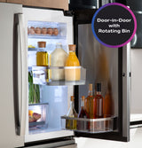 GE Profile™ ENERGY STAR® 27.9 Cu. Ft. Smart 4-Door French-Door Refrigerator with Kitchen Assistant PVD28HYYFS