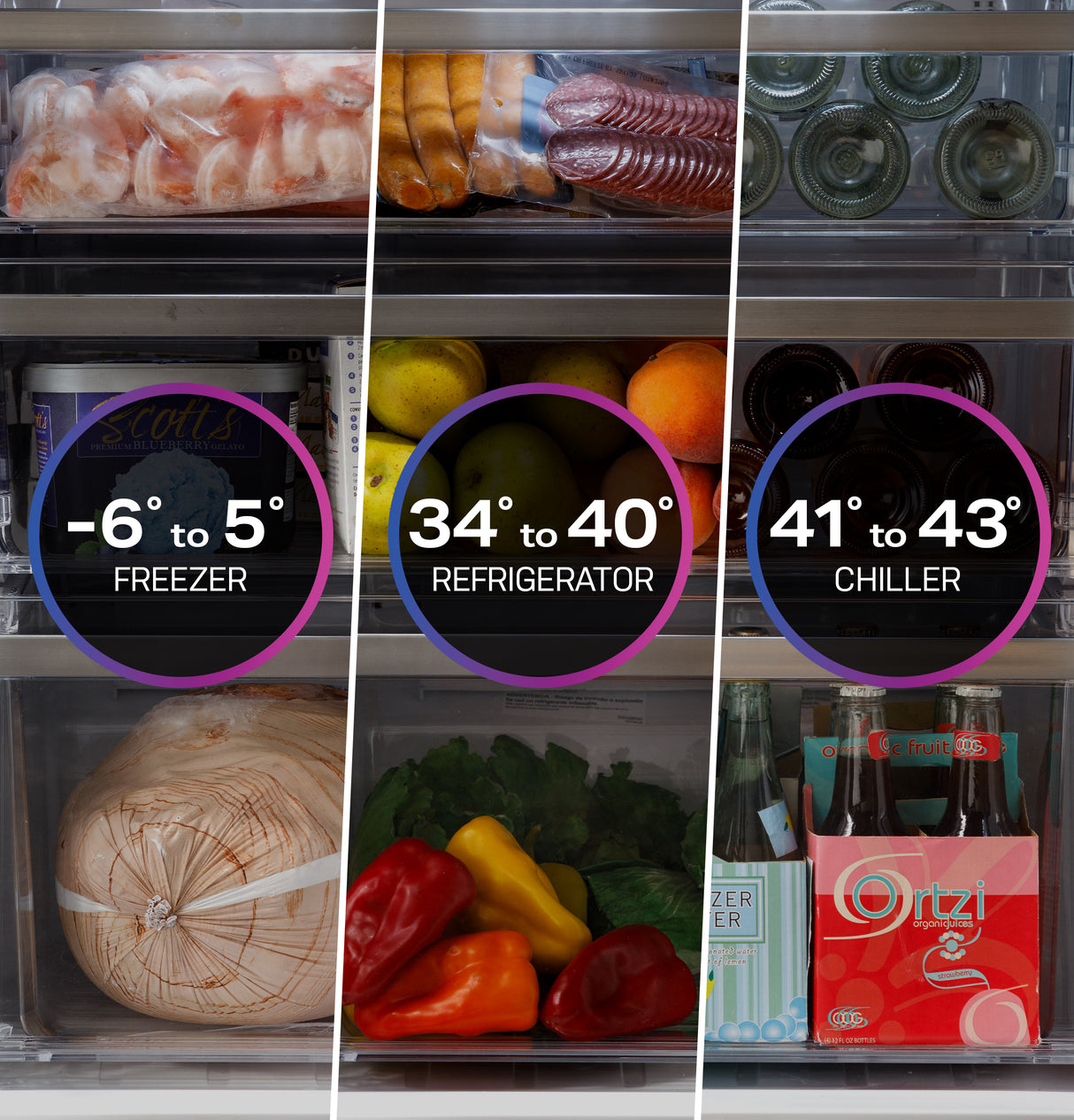 GE Profile™ ENERGY STAR® 28.3 Cu. Ft. Quad-Door Refrigerator with Dual-Dispense AutoFill Pitcher PAE28BYTFS