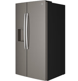 GE® 27.9 Cu. Ft. Side-By-Side Refrigerator with Extra Tall Dispenser and In-Door Icemaker GSS28NMYES