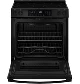 GE® 30" Slide-In Electric Range GRS500PVBB