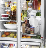 GE Profile Series 22.2 Cu. Ft. Counter-Depth French-Door Refrigerator with Door In Door and Hands-Free AutoFill PYD22KYNFS