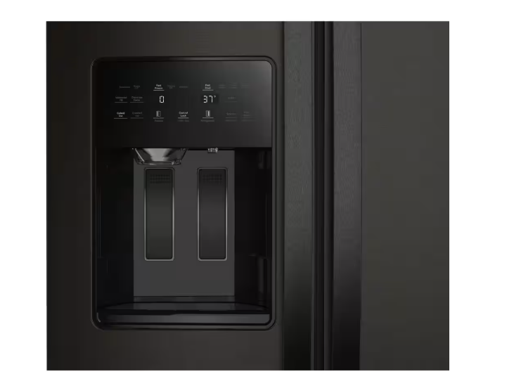 Whirlpool 36-inch Wide Side-by-Side Refrigerator - 28 cu. ft. WRSF5536RV