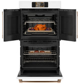 CAFÉ™ Professional Series 30" Smart Built-In Convection French-Door Double Wall Oven CTD90FP4ZW2
