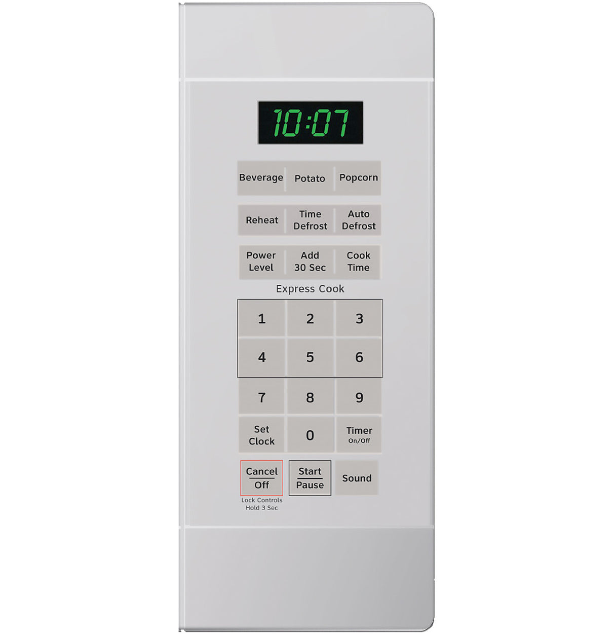 Hotpoint® 0.7 Cu. Ft. Capacity Countertop Microwave Oven RES1072DTWW