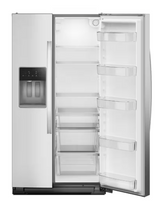 Whirlpool 36-inch Wide Side-by-Side Refrigerator - 21 cu. ft. WRSC5536RZ