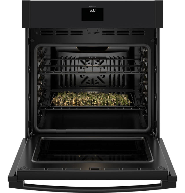 GE 27" Smart Built-In Convection Single Wall Oven with No Preheat Air Fry JKS5000DVBB