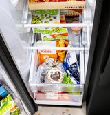 GE® 25 Cu. Ft. Icemaker Ready and Garage Ready Side-By-Side Refrigerator GUS25MGYBB