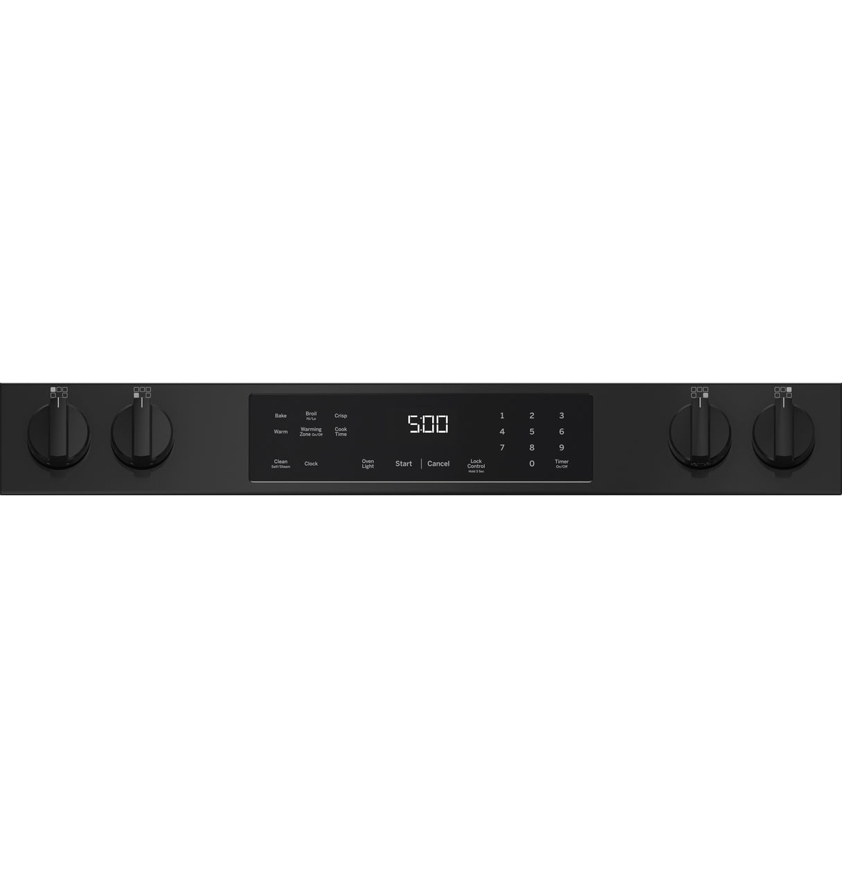 GE® 30" Slide-In Electric Range GRS500PVBB