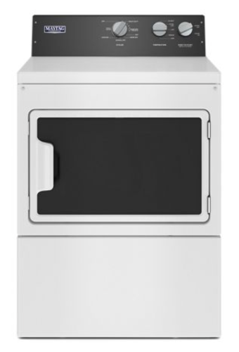 MAYTAG Commercial-Grade Residential Electric Dryer - 7.4 cu. ft. MEDP586KW