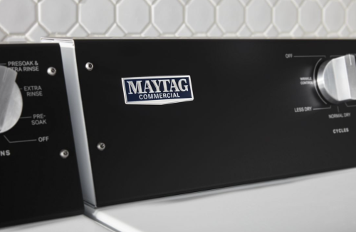 MAYTAG Commercial-Grade Residential Electric Dryer - 7.4 cu. ft. MEDP586KW