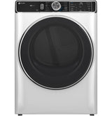 GE Profile 7.8 cu. ft. Capacity Smart Front Load Gas Dryer with Steam and Sanitize Cycle PFD87GSSVWW