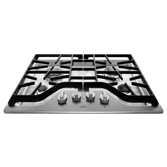 Maytag® 30-inch 4-burner Gas Cooktop with Power™ Burner MGC7430DS