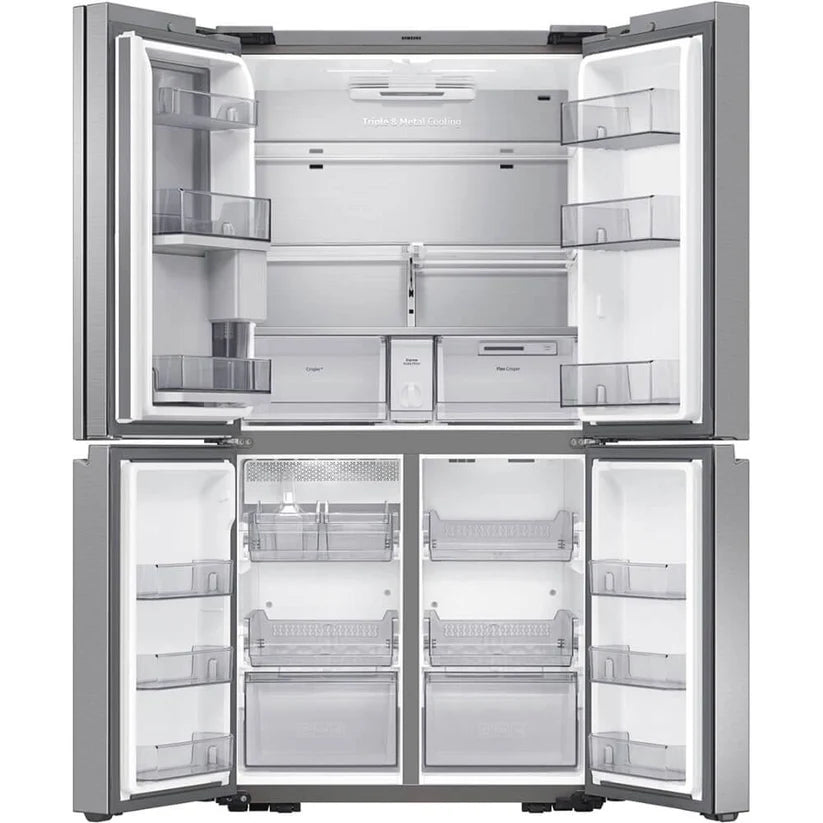Samsung - 23 Cu. Ft. Counter Depth 4-Door French Door Refrigerator RF23B7671SR/AA