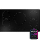 GE Profile™ ENERGY STAR® 36" Built-In Touch Control Induction Cooktop PHP6036DWBB