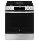 GE® 30" Slide-In Front Control Gas Range with Crisp Mode GGS500SVSS