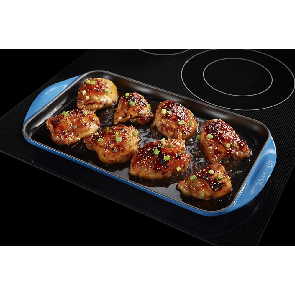 Maytag® 30-Inch Electric Cooktop with Reversible Grill and Griddle MEC8830HS