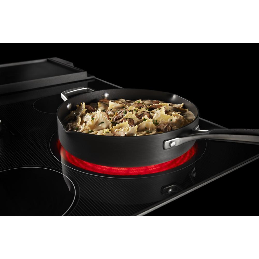 Maytag 36-Inch Electric Cooktop with Reversible Grill and Griddle MEC8836HS