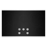 Maytag 36-Inch Electric Cooktop with Reversible Grill and Griddle MEC8836HS