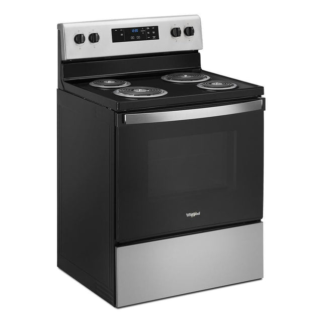 Whirlpool 4.8 cu. ft. electric range with Keep Warm setting WFC150M0JS