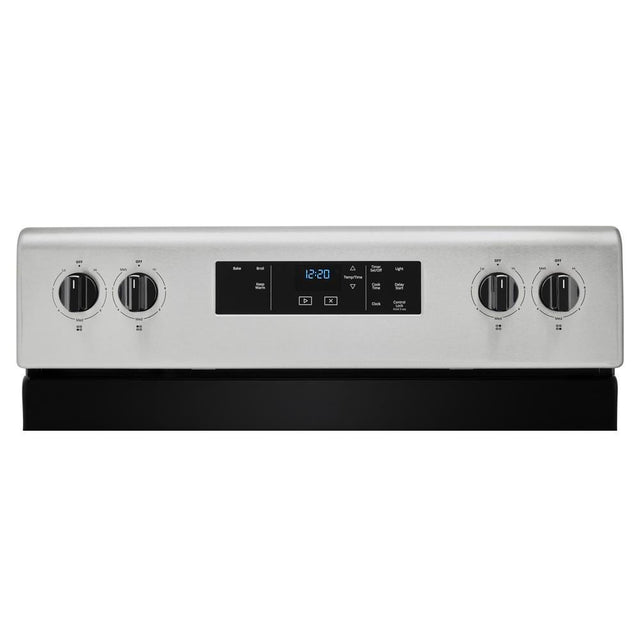 Whirlpool 4.8 cu. ft. electric range with Keep Warm setting WFC150M0JS