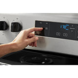 Whirlpool 4.8 cu. ft. electric range with Keep Warm setting WFC150M0JS