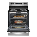 Whirlpool 4.8 cu. ft. electric range with Keep Warm setting WFC150M0JS