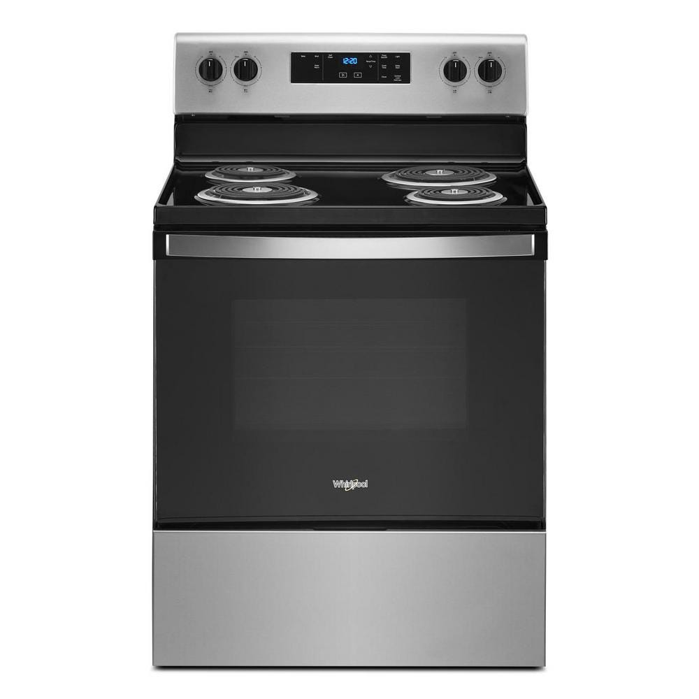 Whirlpool 4.8 cu. ft. electric range with Keep Warm setting WFC315S0JS