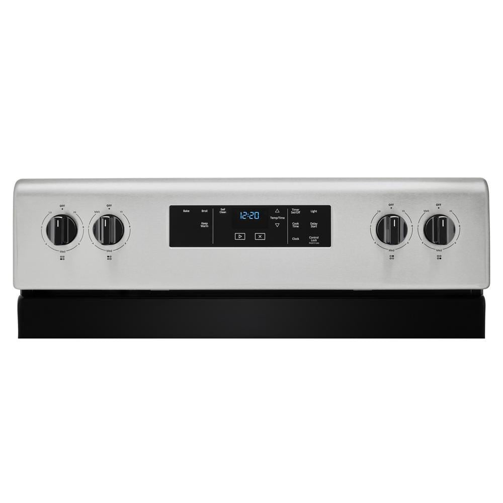 Whirlpool 4.8 cu. ft. electric range with Keep Warm setting WFC315S0JS