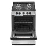 Whirlpool 24-inch Freestanding Gas Range with Sealed Burners WFG500M4HS