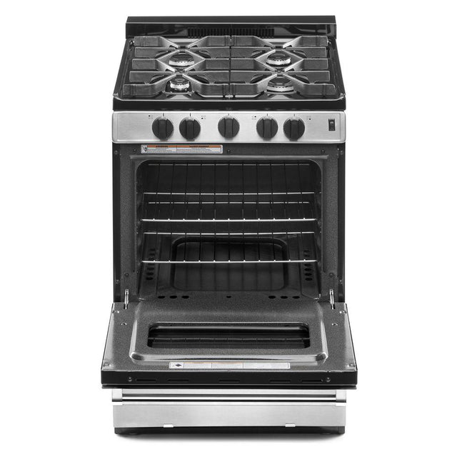 Whirlpool 24-inch Freestanding Gas Range with Sealed Burners WFG500M4HS