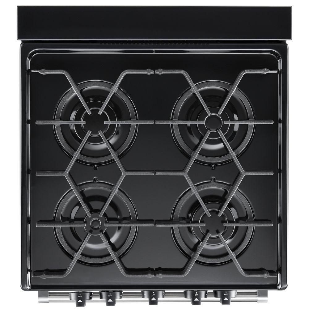 Whirlpool 24-inch Freestanding Gas Range with Sealed Burners WFG500M4HS