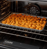 GE® 30" Free-Standing Electric Convection Range with No Preheat Air Fry GRF600AVBB