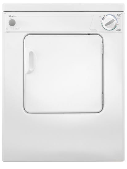 Whirlpool 3.4 cu. ft. Compact Electric Dryer with AccuDry Drying System LDR3822PQ